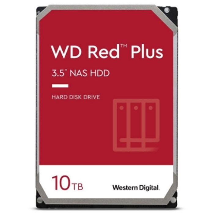 هارد اینترنال وسترن دیجیتال Red Plus ظرفیت 10 ترابایت