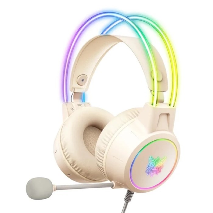 هدست گیمینگ باسیم اونیکوما مدل X15 Pro Type-c Biege