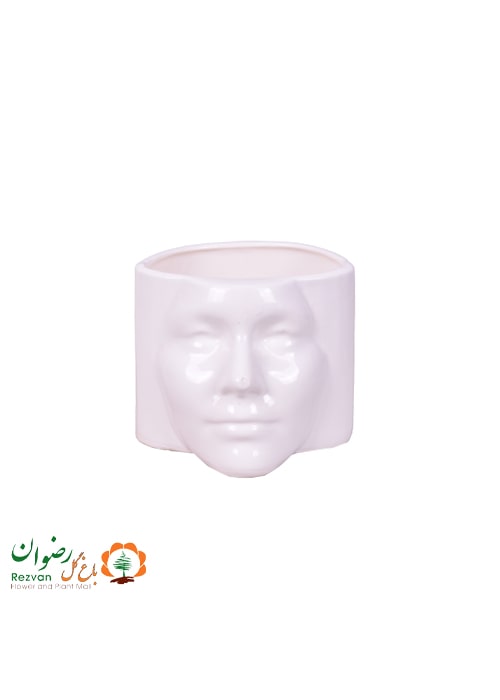 گلدان رخ لعابی با ارتفاع 13 و دهانه 16 — تصویر 1