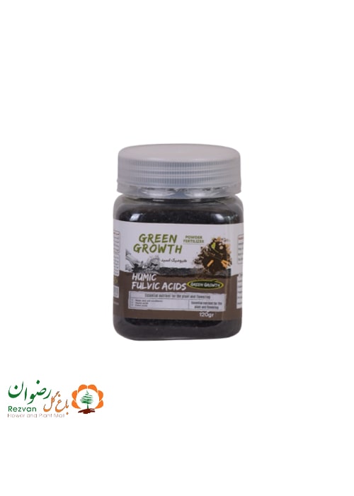 کود هیومیک اسید + فولویک گرین گروث 100 گرمی