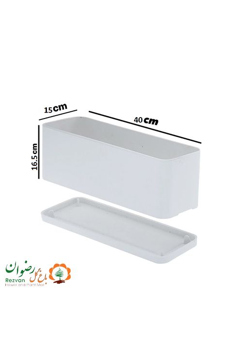 گلدان میکا مهرنی مدل باکس 304/15B