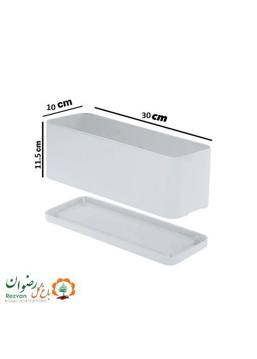 گلدان میکا مهرنی مدل باکس 304/10B