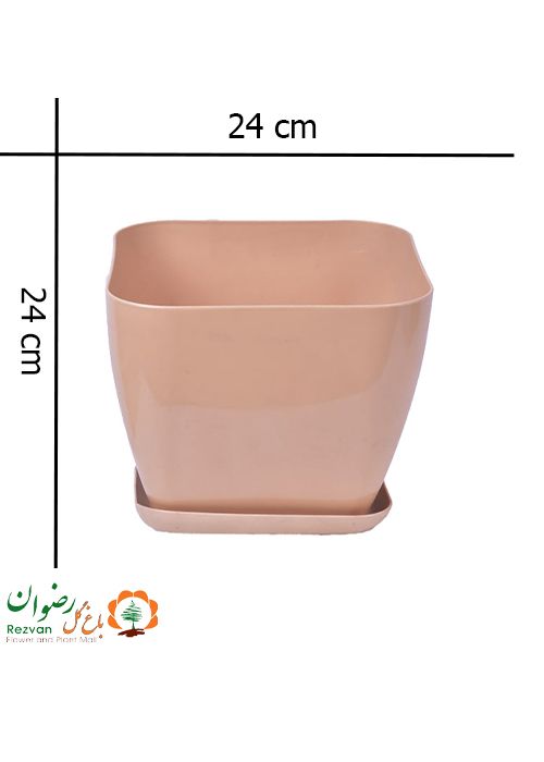 گلدان گلپونه مدل F145 با ارتفاع 21 سانتی متر (دارای رنگبندی متنوع)