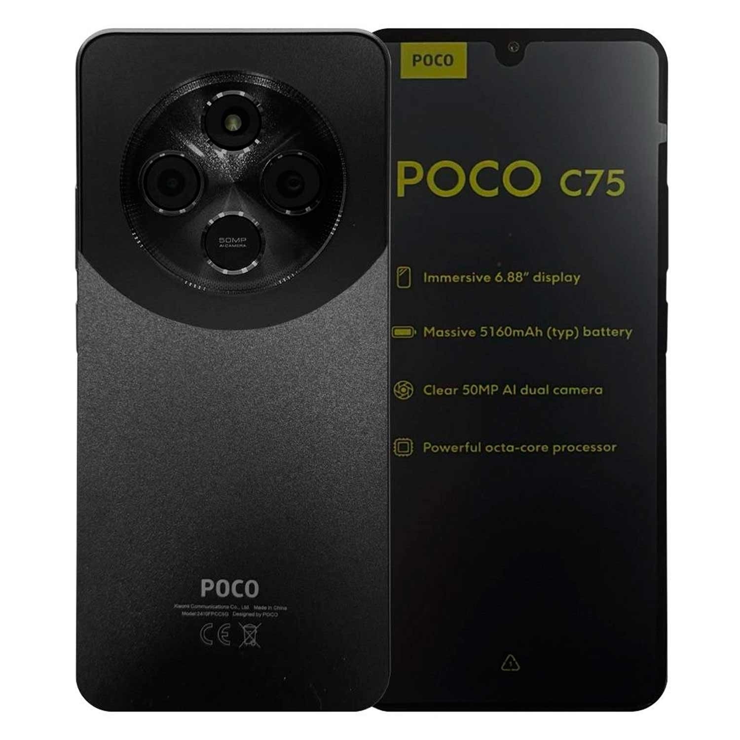 گوشی موبایل شیائومی مدل Poco C75 دو سیم کارت ظرفیت 256 گیگابایت و رم 8 گیگابایت