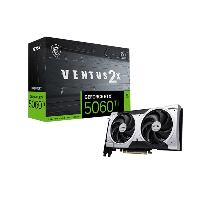 کارت گرافیک ام اس آی GeForce RTX 5060 TI VENTUS 2X PLUS 8G