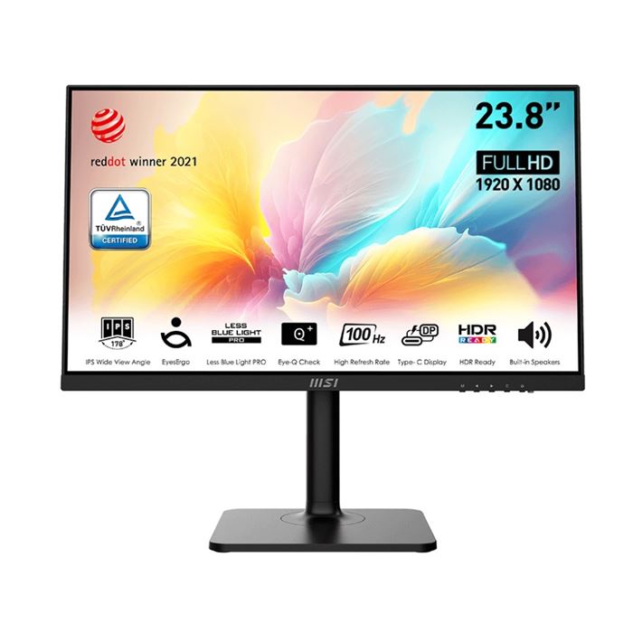 مانیتور 23.8 اینچ ام اس آی مدل MD2412P (100 هرتز) — تصویر 1