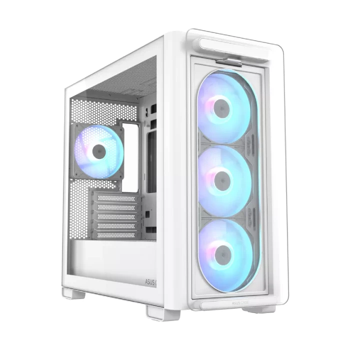 کیس گیمینگ ایسوس سفید مدل A23 PLUS (BTF)