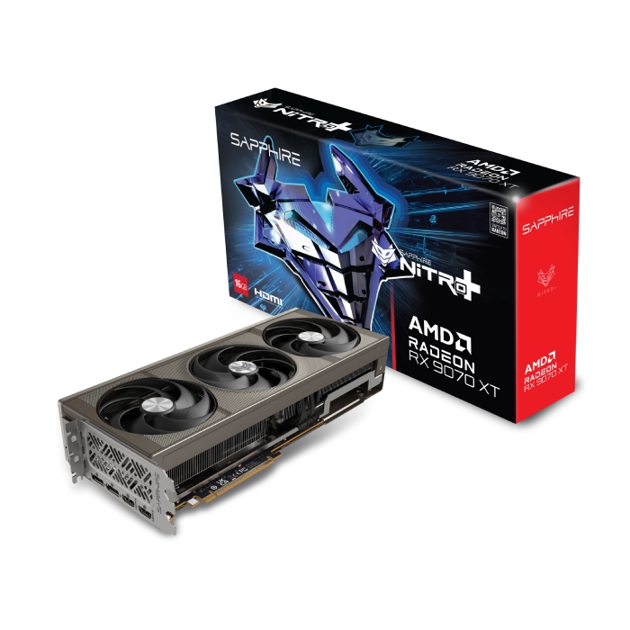 کارت گرافیک سافایر مدل NITRO+ AMD Radeon RX 9070 XT OC 16GB GPU