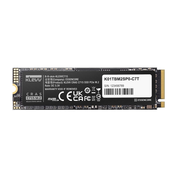 اس اس دی اینترنال M.2 NVMe کلو مدل CRAS C715 ظرفیت 512 گیگابایت