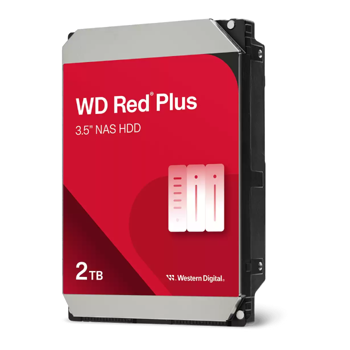 هارد وسترن دیجیتال Red Plus ظرفیت 2 ترابایت