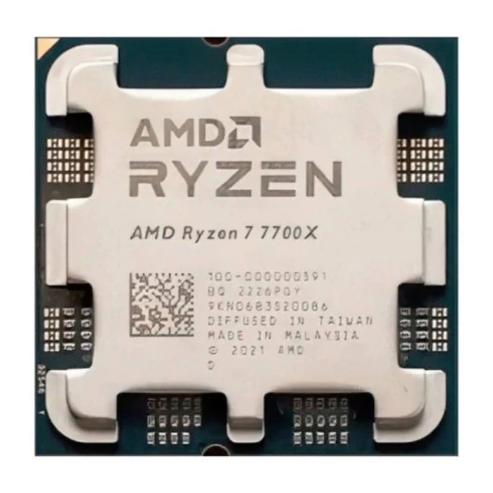 سی پی یو ای ام دی بدون باکس Ryzen-7 7700X AM5 CPU — تصویر 1