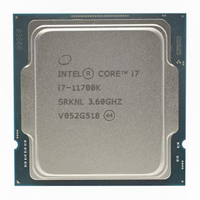 سی پی یو اینتل بدون باکس Core i7-11700K CPU — تصویر 1