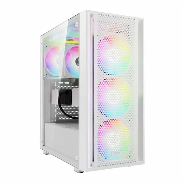 کیس کامپیوتر گیمدیاس مدل AURA GC2 ELITE White