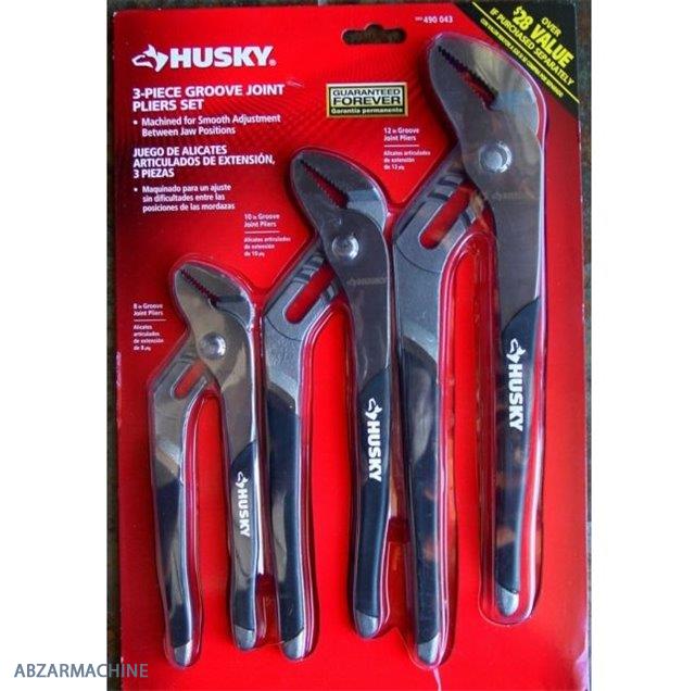 پکیج آچار کلاغی سه عددی HUSKY