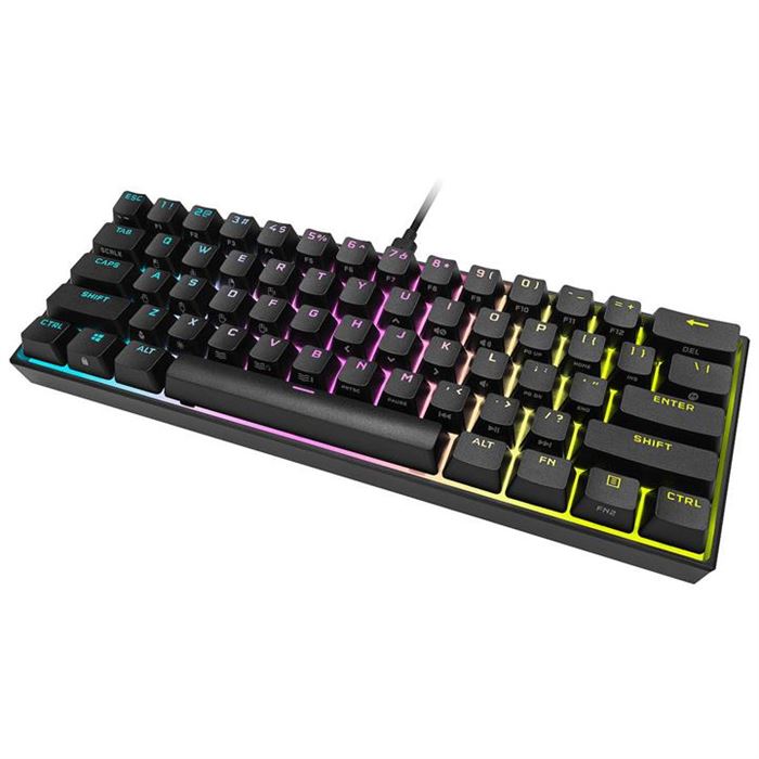 کیبورد گیمینگ کورسیر K65 RGB MINI MX Red