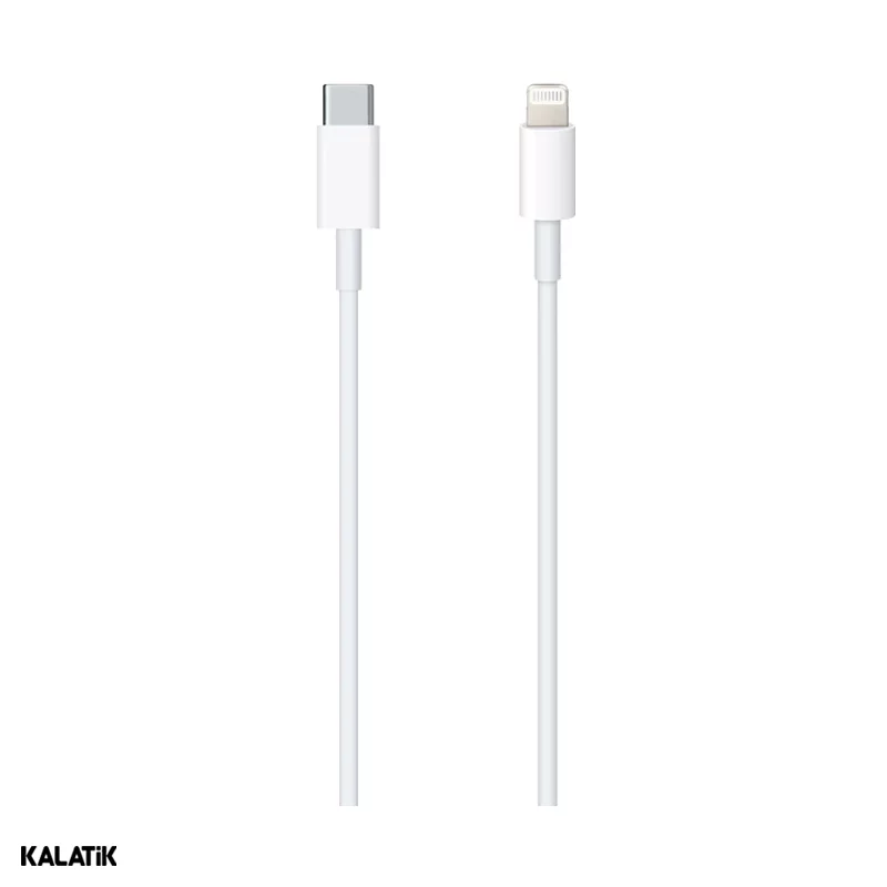 کابل تبدیل USB-C به لایتنینگ اپل +A آیفون 14 پرومکس به طول 1 متر-شارسل