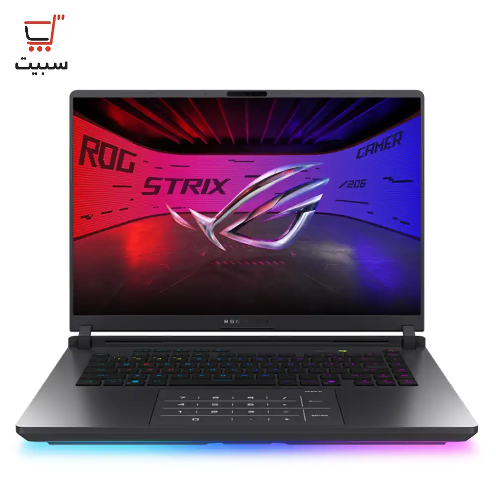 لپ تاپ 16 اینچی گیمینگ راگ استریکس ایسوس مدل ROG Strix G16 2025 G615LW Ultra 9 275HX 64G 4T SSD 16G RTX 5080 WUXGA