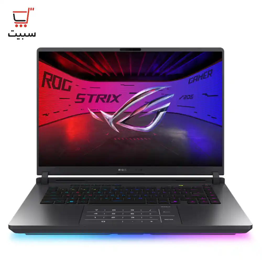 لپ تاپ 16 اینچی گیمینگ راگ استریکس ایسوس مدل ROG Strix G16 2025 G615LR Ultra 7 255HX 64G 1T SSD 12G RTX 5070 Ti WUXGA