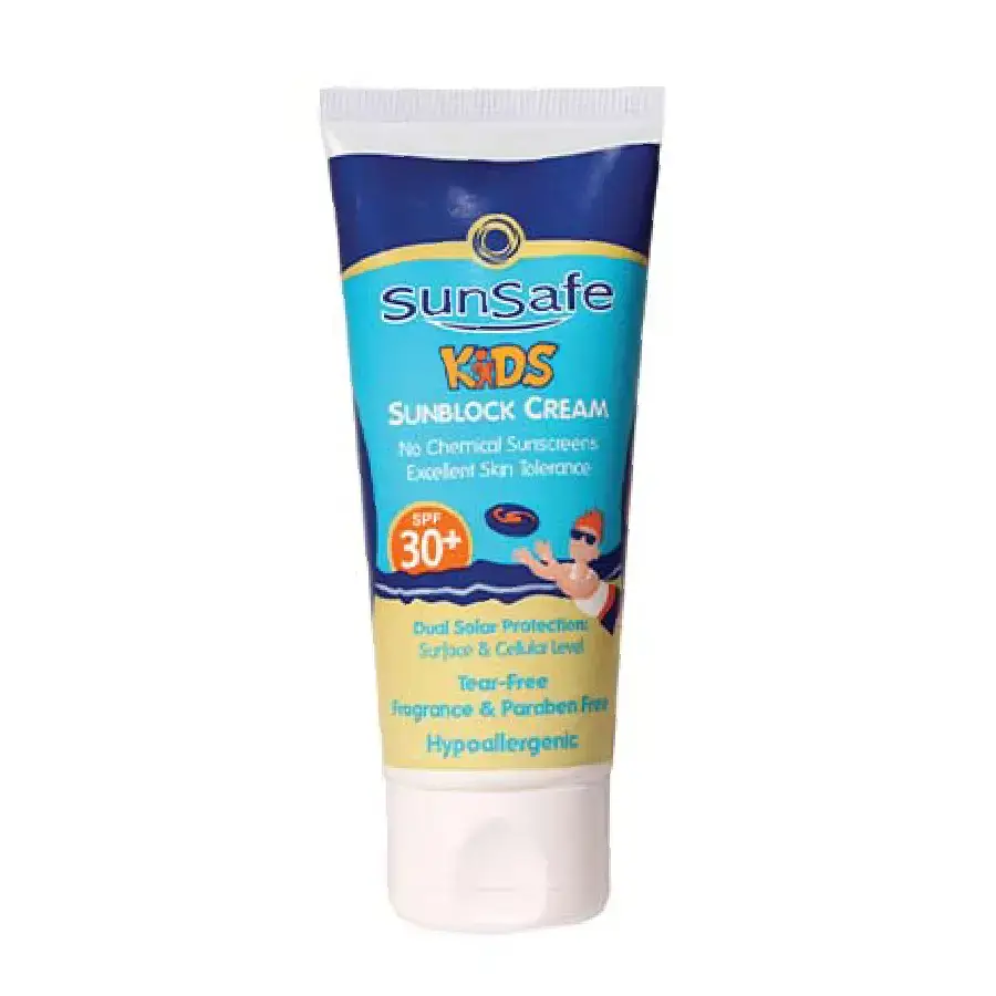 ضد آفتاب SPF30 کودک سان سیف حجم 50 میلی لیتر — تصویر 1