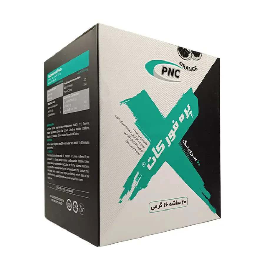 پودر پره فور کات کارن 16 گرم بسته 20 عددی