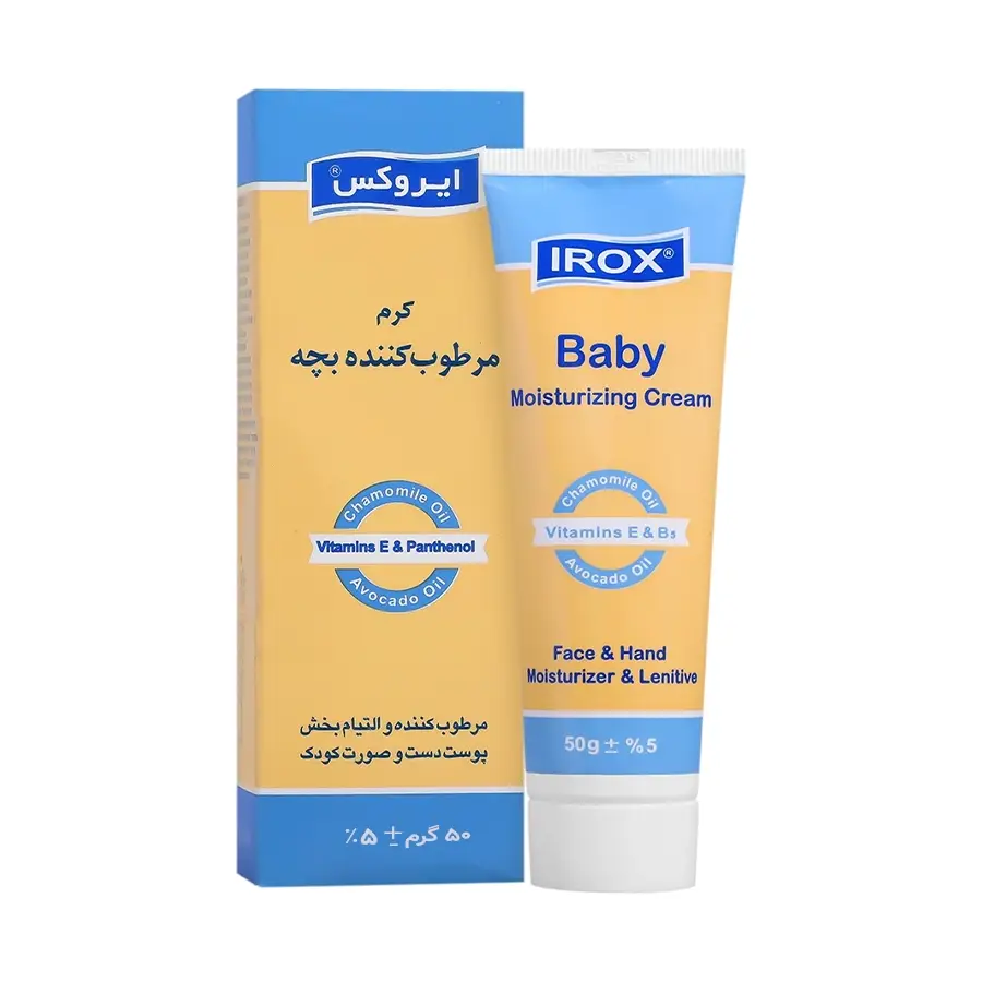 کرم مرطوب کننده بچه ایروکس 50 گرم