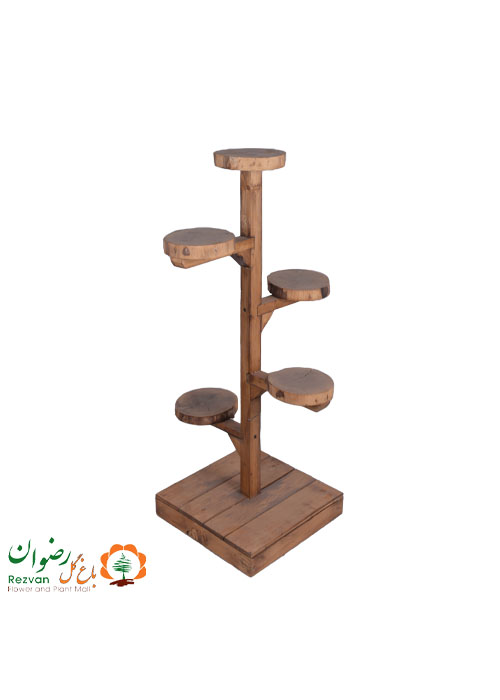استند چوبی ۵ طبقه