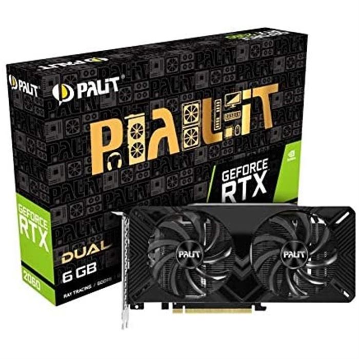 کارت گرافیک پلیت GeForce RTX 2060 Dual 6G