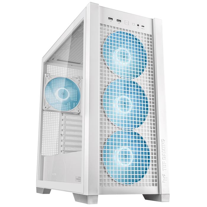 کیس ایسوس سفید مدل TUF Gaming GT302 ARGB
