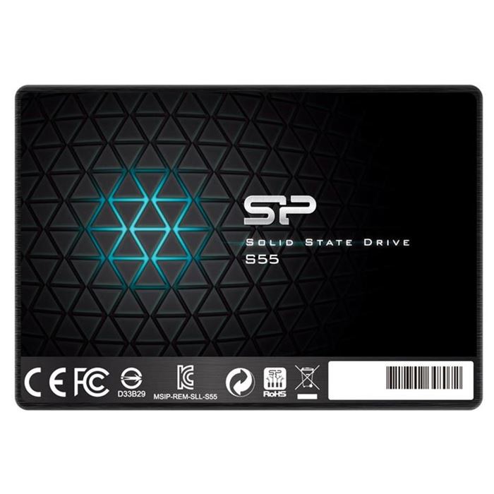 حافظه اس اس دی اینترنال سیلیکون پاور مدل Slim S55 ظرفیت 120 گیگابایت