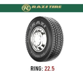 لاستیک خودرو رازی مدل RT1 (گل عقب، درجه یک) سایز 315/80R22.5 (تاریخ تولید 2026)