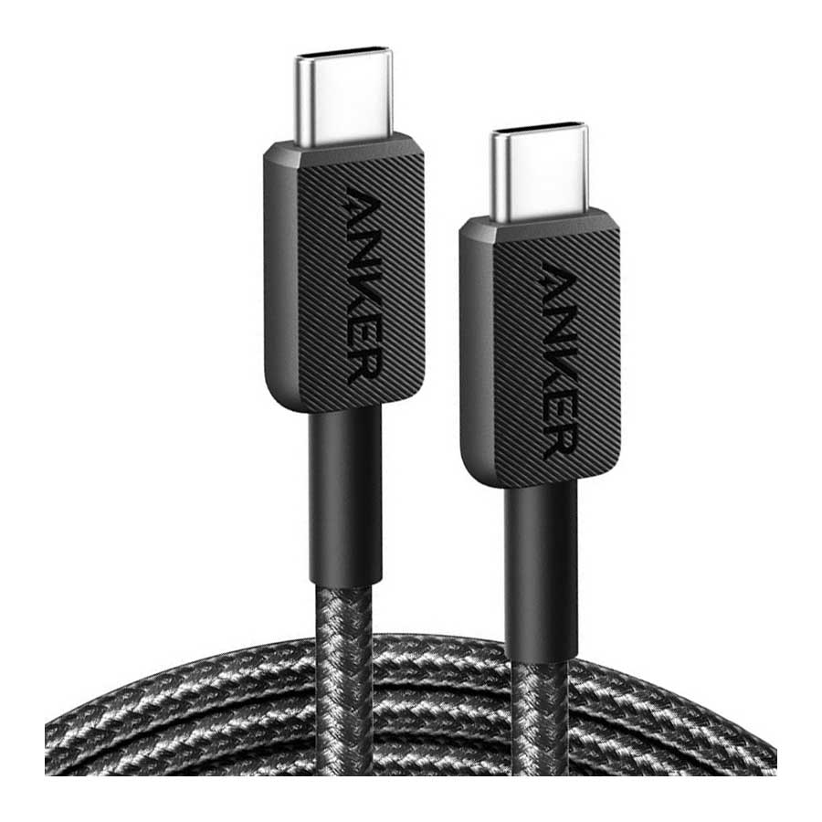 کابل 1.8 متری تبدیل USB-C به USB-C انکر مدل 322 A81F6 — تصویر 1