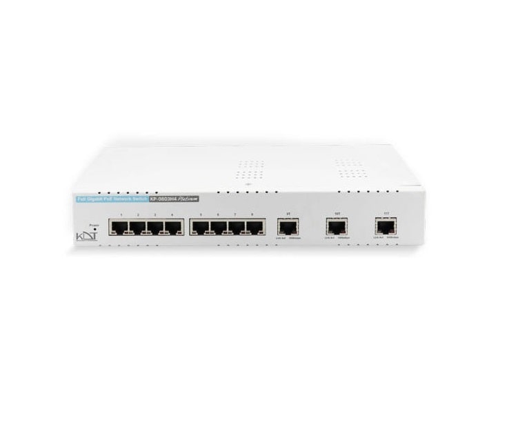 سوئیچ شبکه POE کی دی تی مدل KDT KP-0803J3FT