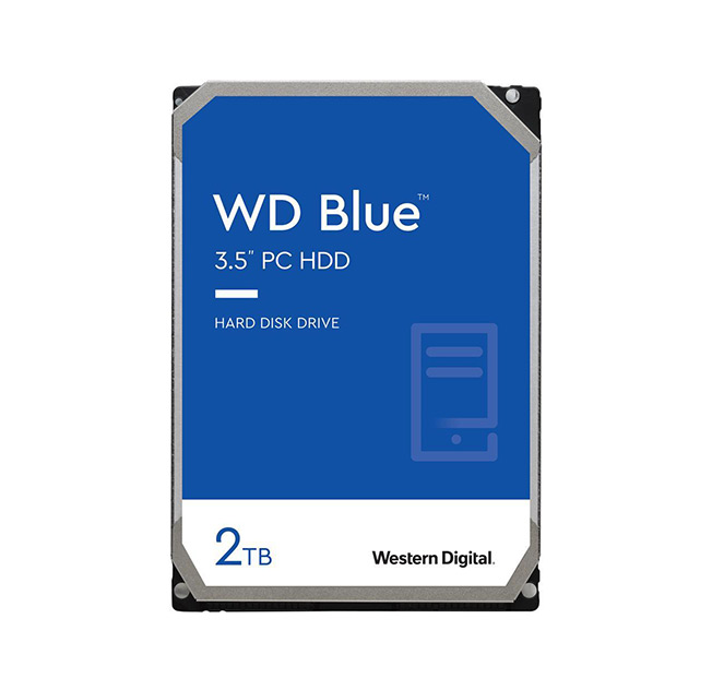 هارد اینترنال وسترن دیجیتال Blue مدل Western Digital CMR ظرفیت 2 ترابایت — تصویر 1
