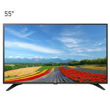 تلویزیون ال ای دی ال جی مشکی نقره ای مدل 55UK77000GI