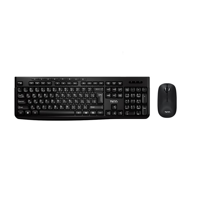 ماوس و کیبورد بی سیم تسکو مدل TKM 7027W