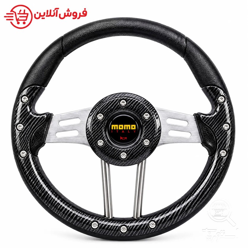فرمان اسپرت طرح موستانگ کربن MOMO