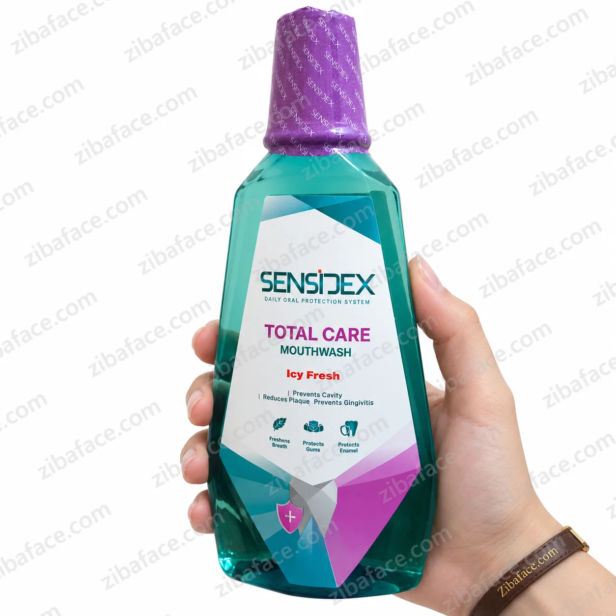 محلول دهان شویه کامل سنسیدکس Total Care Mouthwash (انقضا 1407/06)