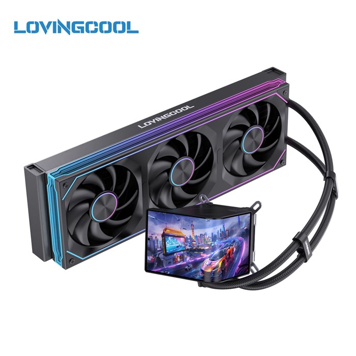 فن پردازنده مایع لاوینگ کول مدل SC70 360 LCD