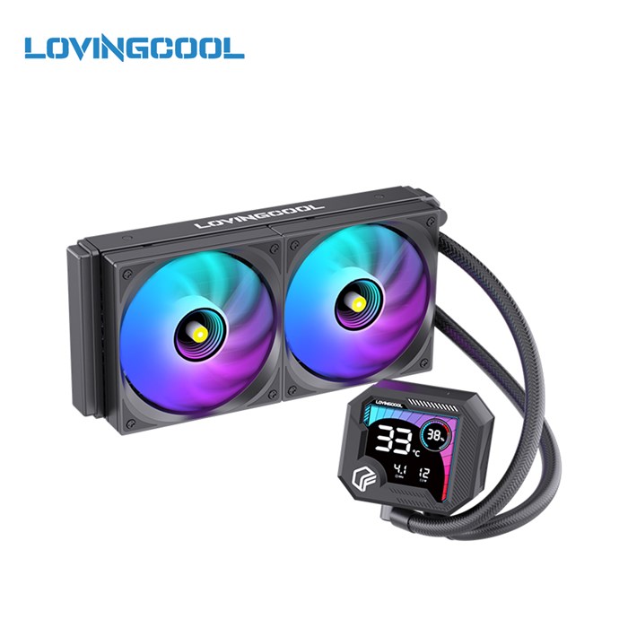 فن پردازنده مایع لاوینگ کول مدل AK03 240 DIGITAL