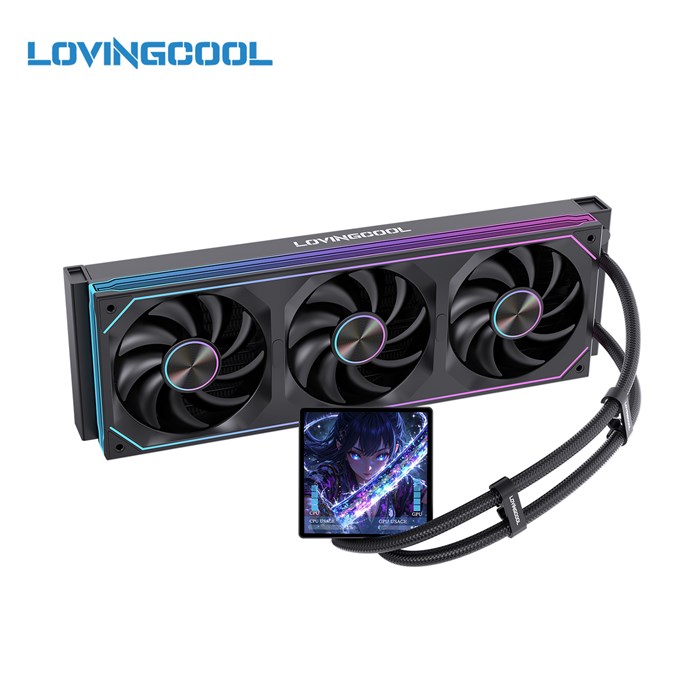 فن پردازنده مایع لاوینگ کول مدل SC60 360 LCD