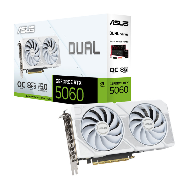 کارت گرافیک ایسوس ASUS DUAL RTX 5060 OC 8GB