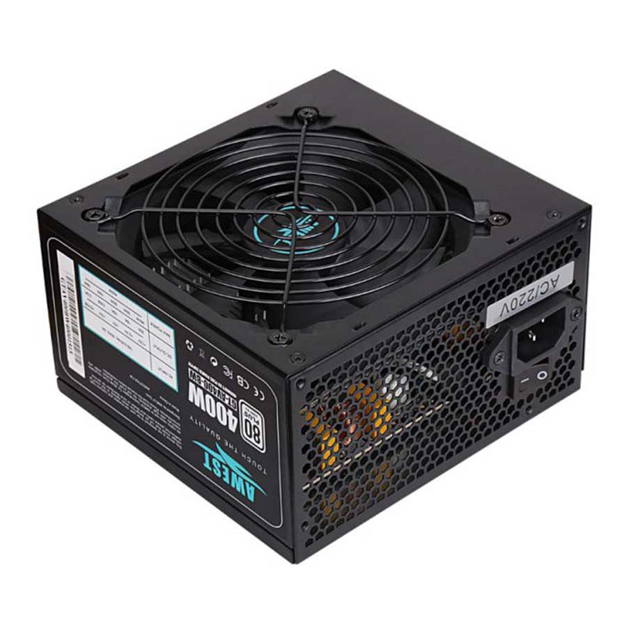 پاور کامپیوتر 400 وات اوست مدل GT-AV400-BW — تصویر 1