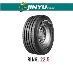 لاستیک خودرو جینیو مدل JF568 (گل جلو) سایز 315/80R22.5 (تاریخ تولید2026)
