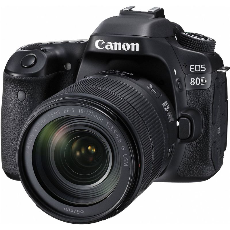 دوربین عکاسی دیجیتال کانن مدل Eos 80D EF S 18-135mm f/3.5-5.6 IS USM Kit