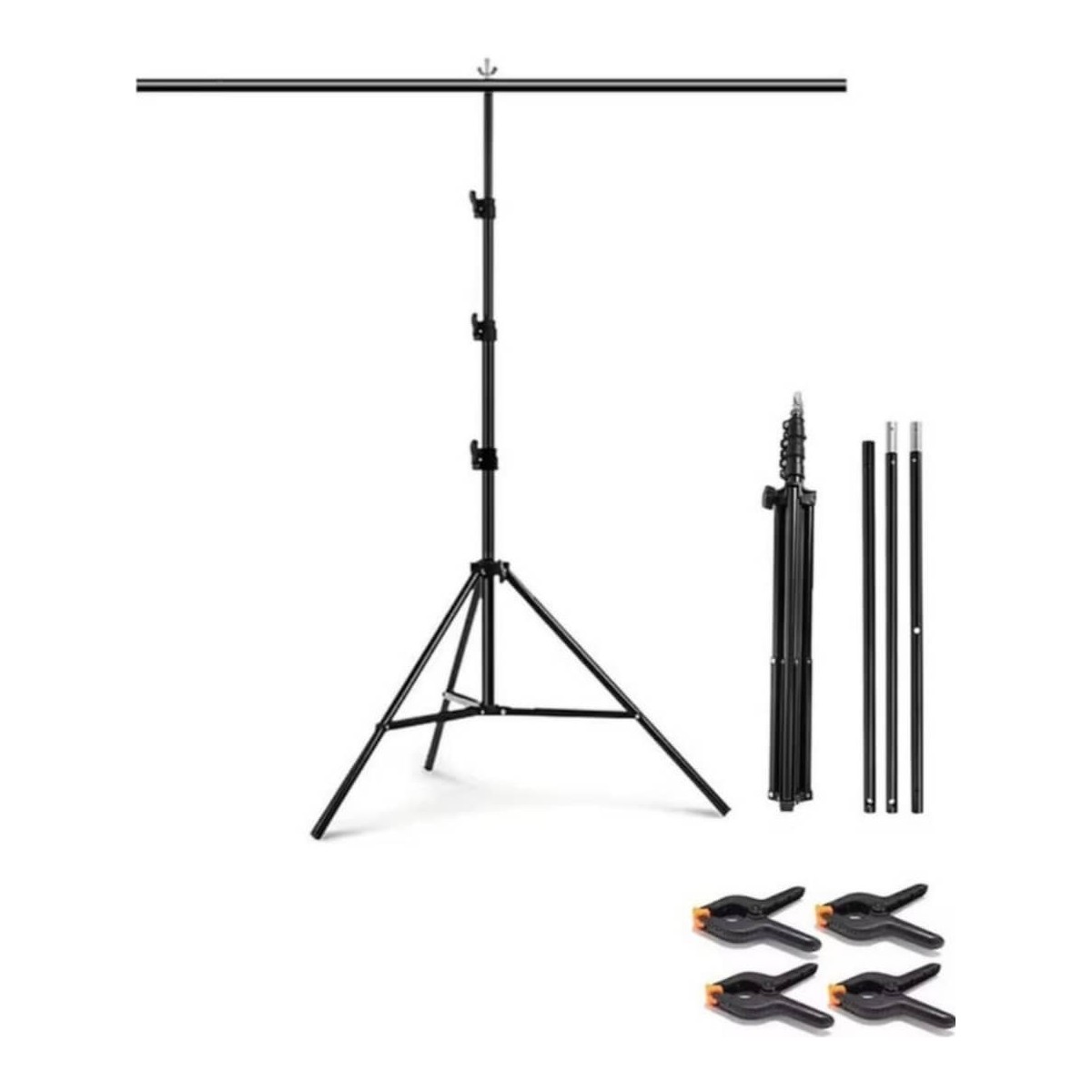 پایه فون تی شکل دیاموند مدل ۲۶۰ سانتی متری DIAMOND T-STAND BACKGROUND MODEL 260CM