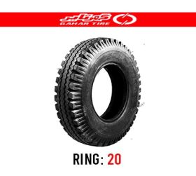 لاستیک خودرو گهر مدل DT2000 (نخی،2خط،درجه یک) سایز 10.00R20 (تاریخ تولید 2025) — تصویر 1