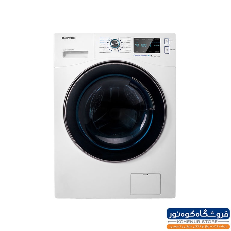 ماشین لباسشویی دوو مدل مدل DWK-8540V ظرفیت 8 کیلوگرم