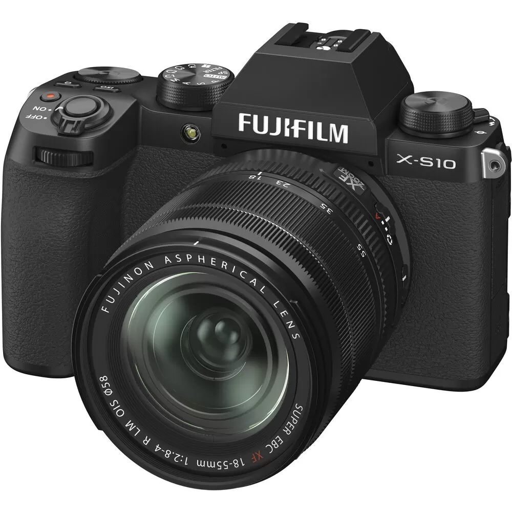 دوربین بدون آینه فوجی فیلم X-S10 همراه لنز 18-55mm