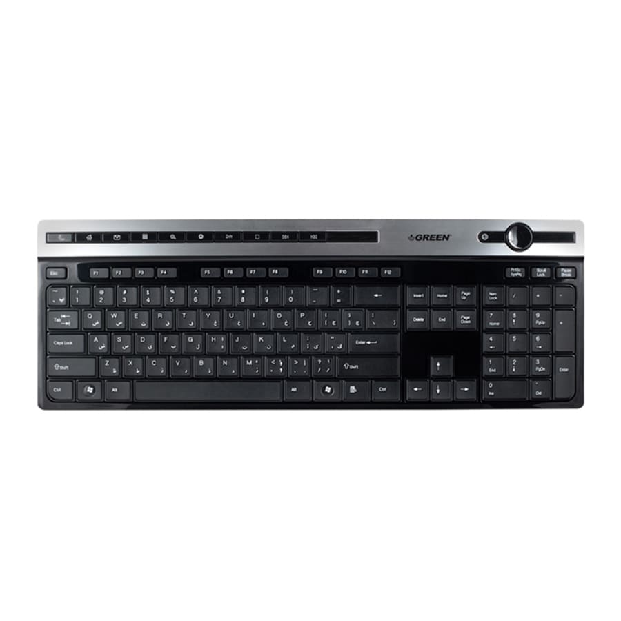 کیبورد باسیم گرین مدل GK503