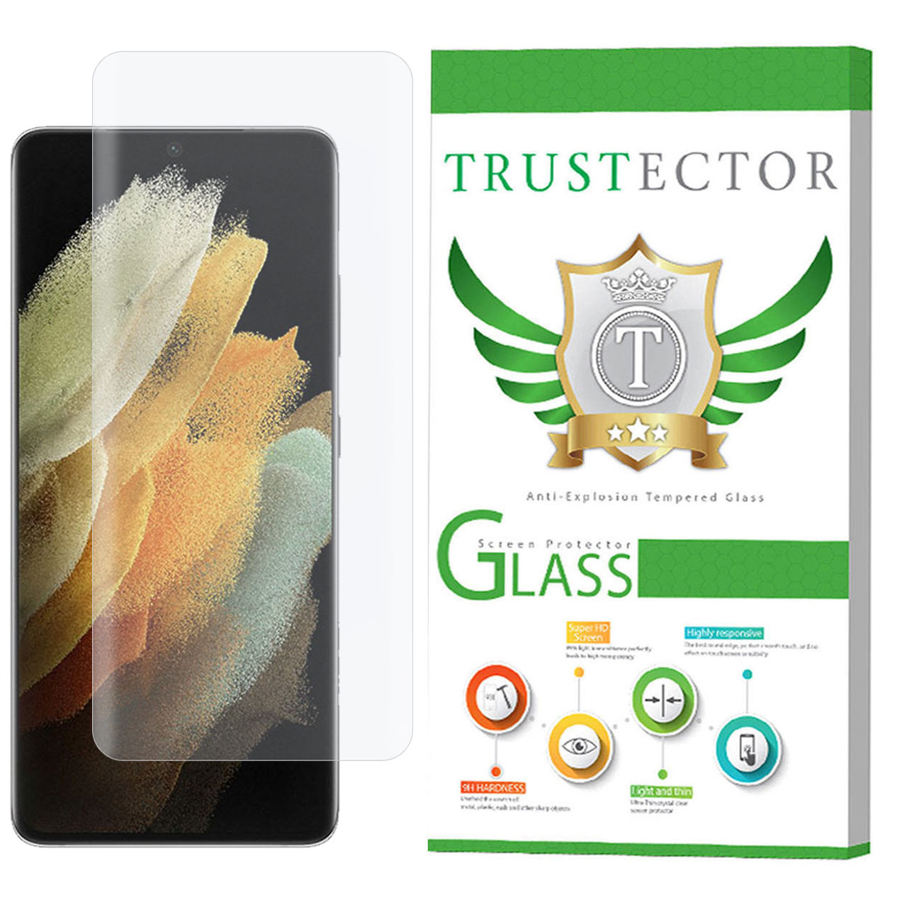 محافظ صفحه نمایش موبایل سامسونگ مدل Galaxy S21 Ultra